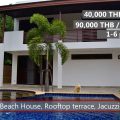 E Rent a family holiday house in Thailand with pool access at the beach in Rayong, Ban Phe, Klang
