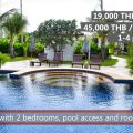 E Rent a holiday house in Oasis Garden and Pool Resort at Mae Rampheung Beach in VIP Chain Resort, Rayong