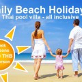 Family Beach Holiday package tour VIP Real Estate Mae Rampheung Beach Rayong Thailand