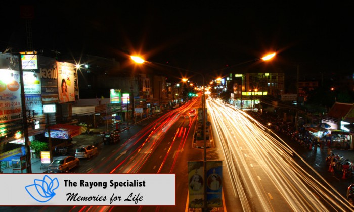 Rayong at night